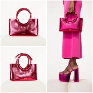Brand new CULT GAIA 💕 Nika Top Handle Bag - hot pink